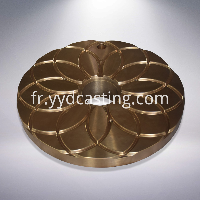 Plaque d'usure excentrique Eccentric wear plate